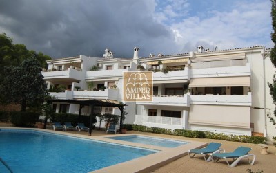 Apartment for sale in Altea in a quiet urbanization with community pool.
